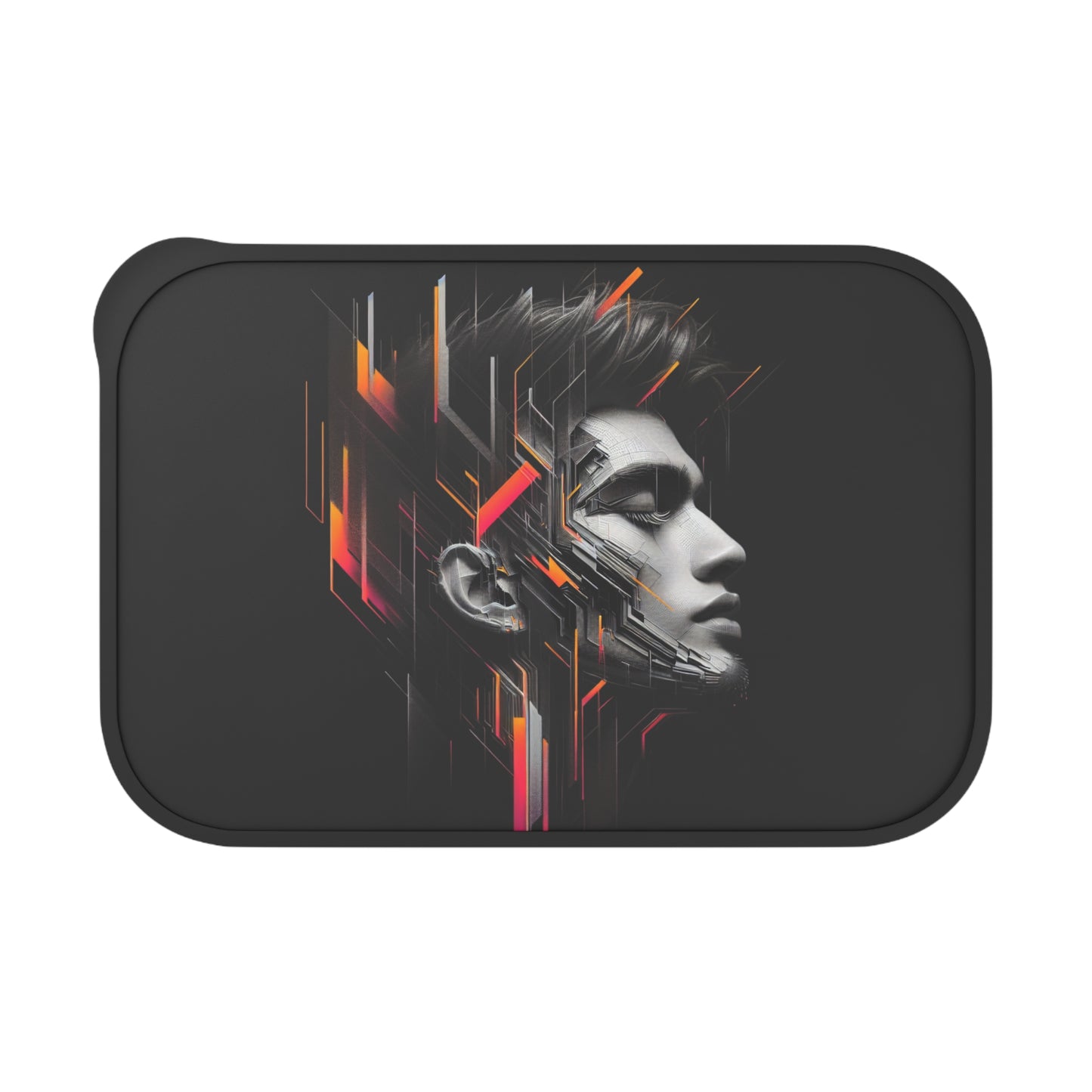 Futuristic Bento Box, Modern Lunch Container, Unique Meal Prep Box, Stylish Food Storage, Eco-Friendly Lunch Box
