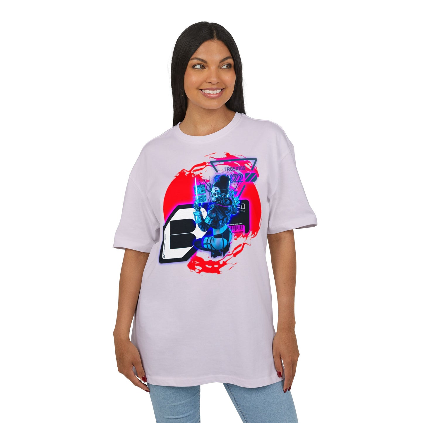 Vibrant Graphic Unisex Oversize Tee | Streetwear Style T-Shirt, Cool Casual Wear, Unique Gift, Festival Attire, Creative Design