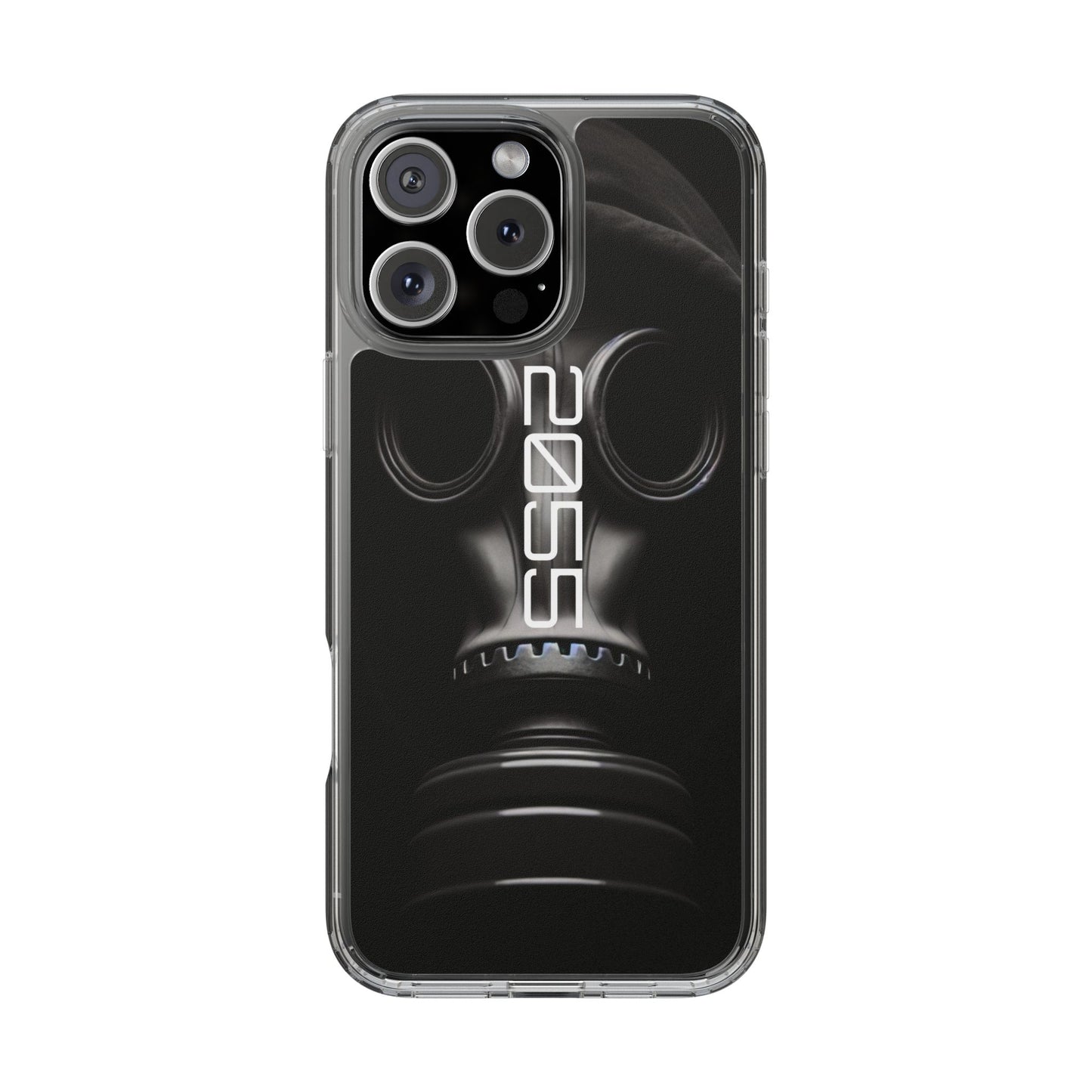 Phone Case Dystopian Gas Mask Design
