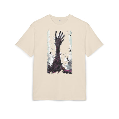 Artistic Oversized Unisex Tee, Graphic Tee, Casual Wear, Streetwear Style, Gift for Art Lovers, Unique T-Shirt Design