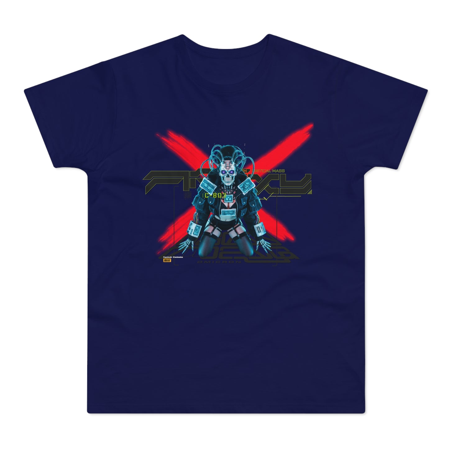 Futuristic Robot Graphic Tee - Unisex Casual T-Shirt, Geek Fashion, Gift for Gamers, Science Fiction Style, Birthday Present
