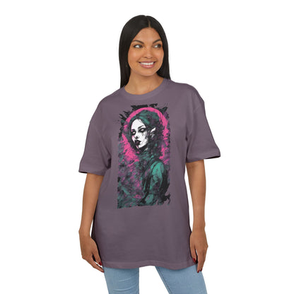Artistic Heavy Oversize Tee, Vintage Style Shirt, Trendy Graphic Tee, Casual Streetwear, Unique Alternative Apparel