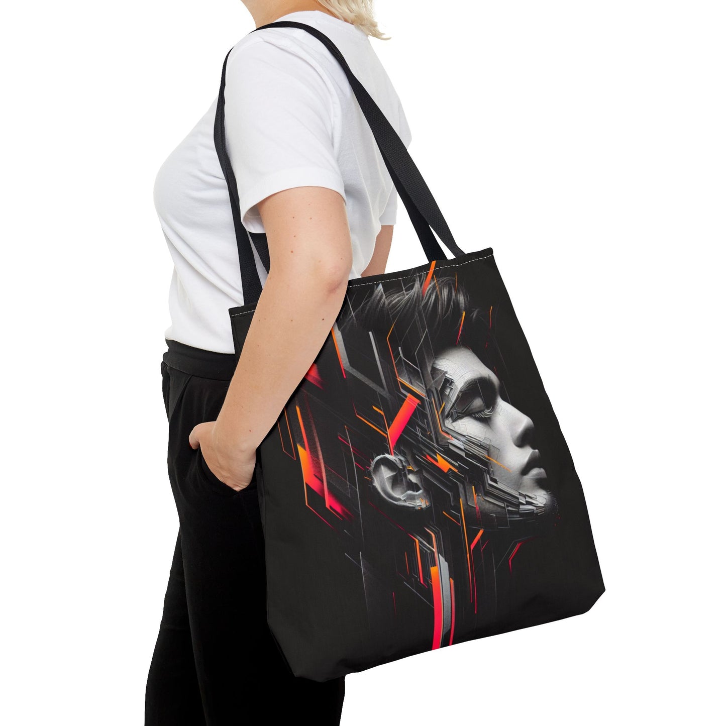 Urban Art Tote Bag - Modern Graphic Design for Daily Use, Gift for Trendsetters, Stylish Accessory, Everyday Carry, Unique Artistry