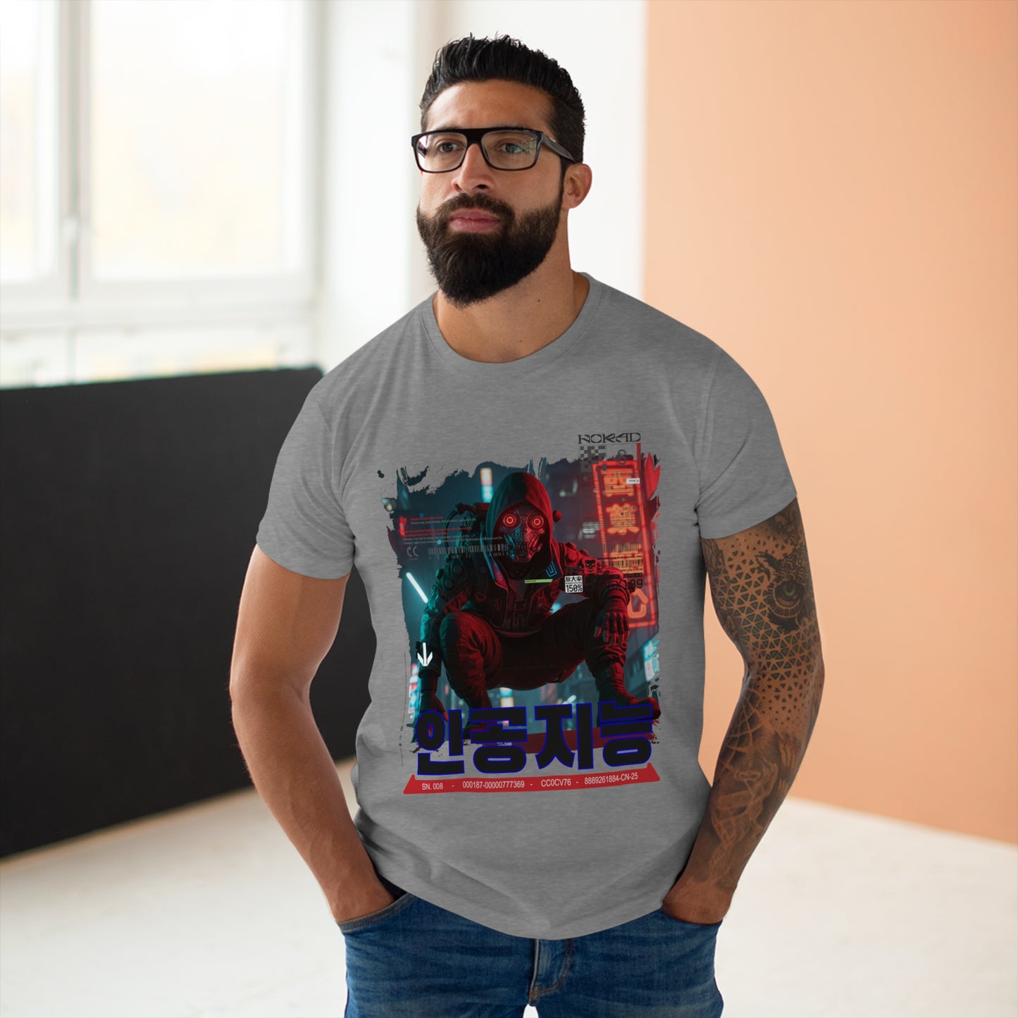 Urban Cyberpunk T-Shirt, Graphic Tee, Streetwear Shirt, Unisex Fashion, Gift for Gamers, Trendy Art Tee, Tokyo Style Apparel
