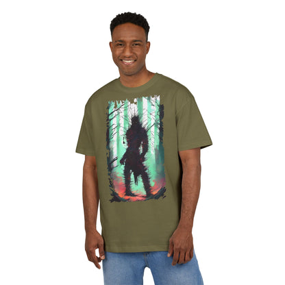 Unisex Oversized Graphic Tee with Forest Silhouette | Comfy Casual Wear, Gift for Nature Lovers, Ideal for Camping, Hiking, Everyday Style