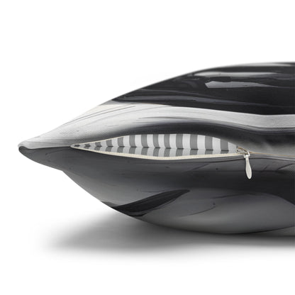 Square Pillowcase with Edgy Futuristic Design