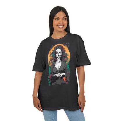 Gothic Art Oversized Tee - Perfect for Halloween Celebrations, Casual Outfits, Gift for Art Lovers, Unique Graphic Tee, Spooky Style