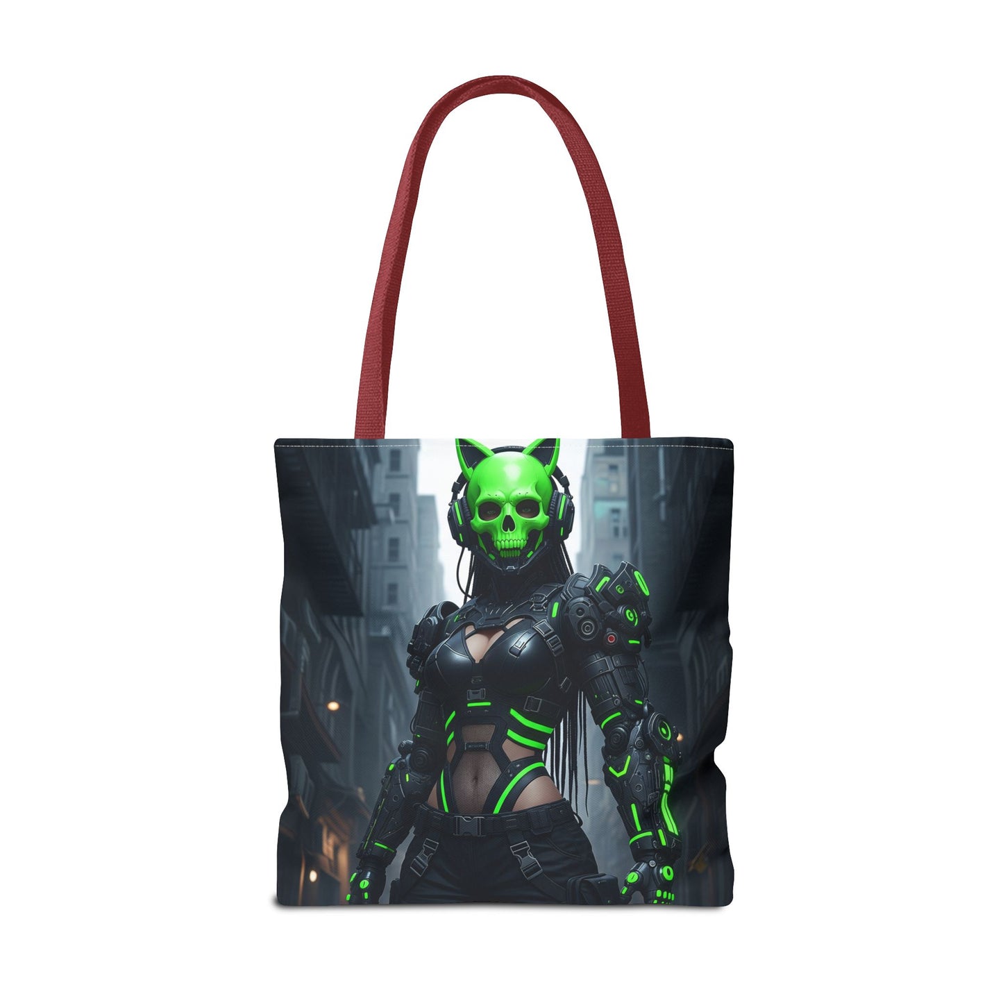 Futuristic Cyberpunk Tote Bag | Stylish AOP Bag with Neon Skull Design | Perfect Gift for Gamers and Tech Enthusiasts, Festival [...]