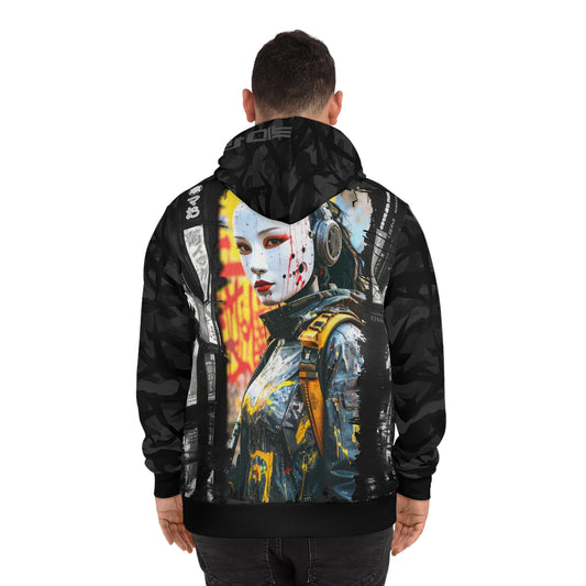 Edgy Streetwear Hoodie, Urban Fashion, Graphic Sweatshirt, Statement Piece, Gothic Apparel, Perfect for Gifting