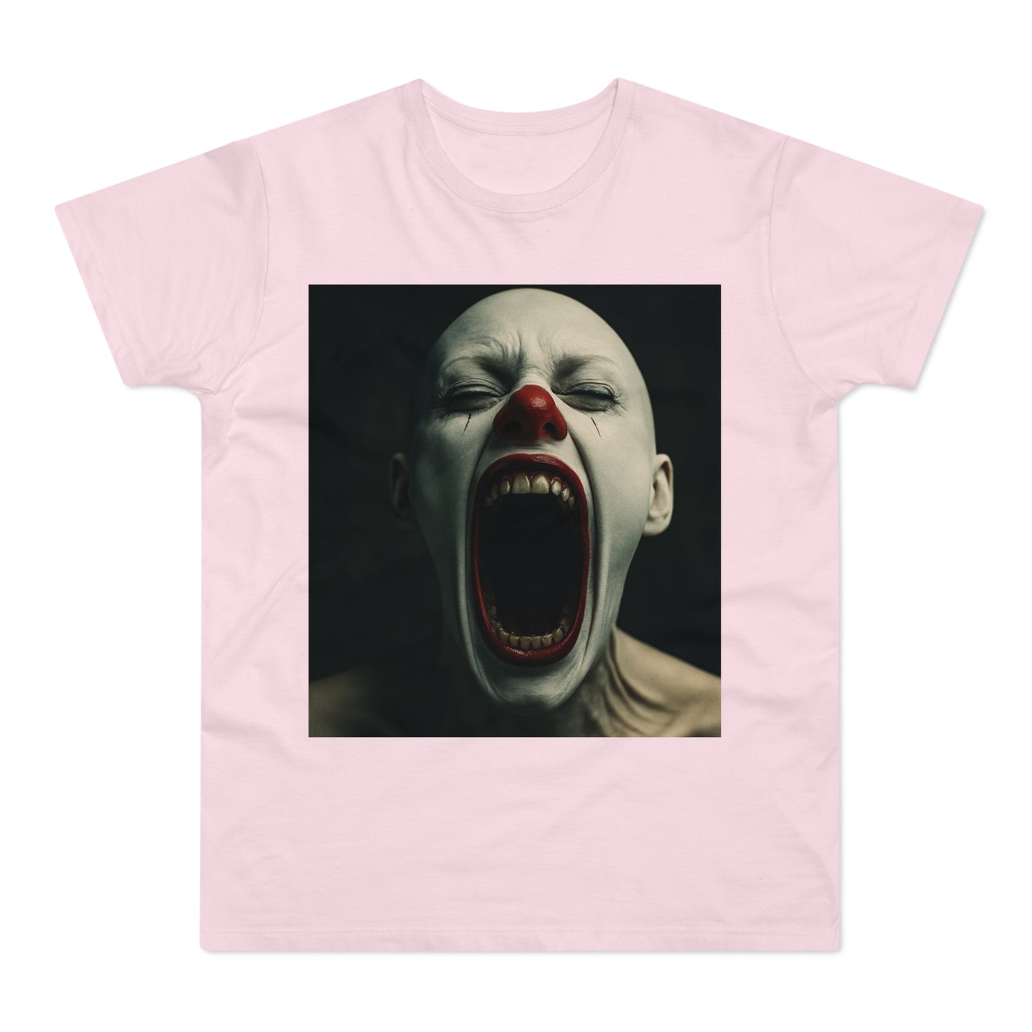 Creepy Clown Graphic T-Shirt, Scary Shirt for Halloween, Horror Movie Fans, Unique Gift for Him, Unisex Casual Wear