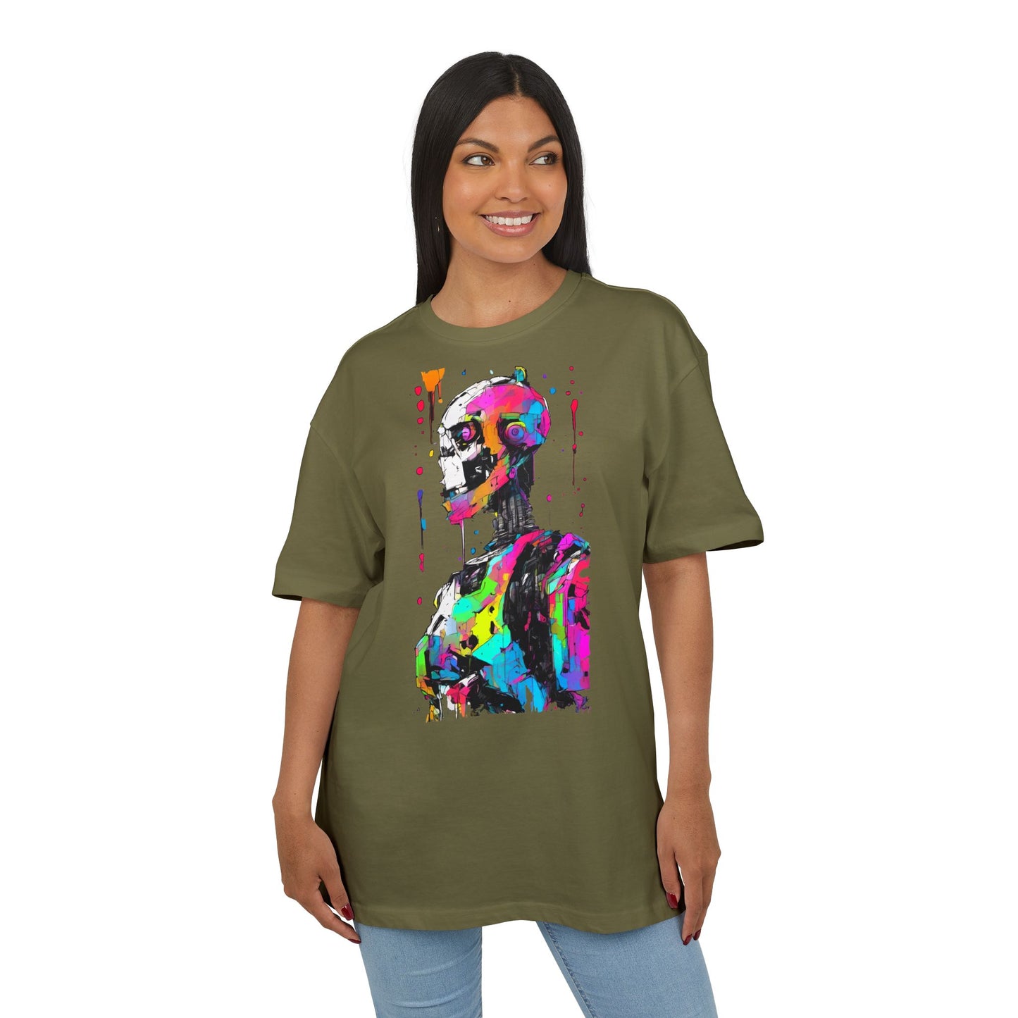 Colorful Artistic Unisex Heavy Oversize Tee, Graphic Tee, Statement Shirt, Art Inspired Apparel, Casual Wear for Art Lovers, Unique [...]