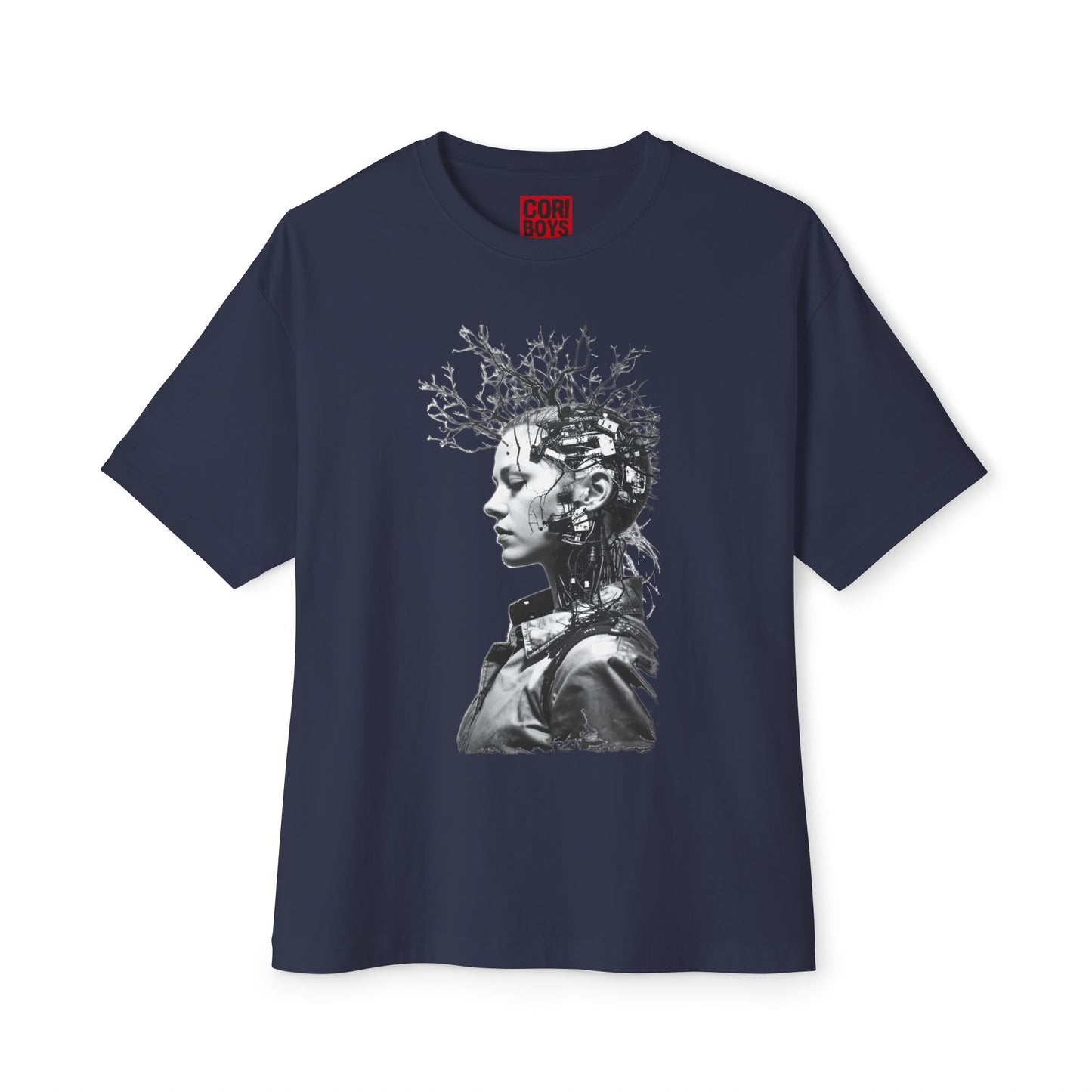 Eco-Friendly Unisex Oversized Tee Featuring Unique Abstract Design, Perfect for Casual Wear, Street Style, and Artistic Expression