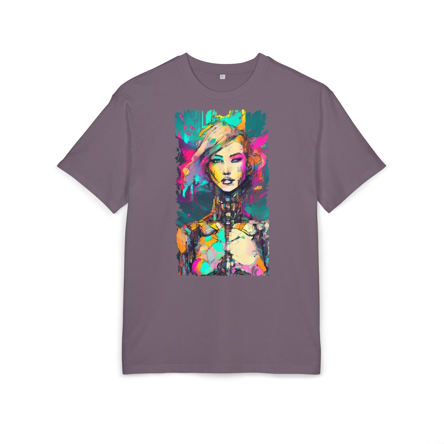 Vibrant Art Oversized Tee, Unisex Colorful T-Shirt, Graphic Arts Apparel, Casual Streetwear Gift, Unique Fashion Statement