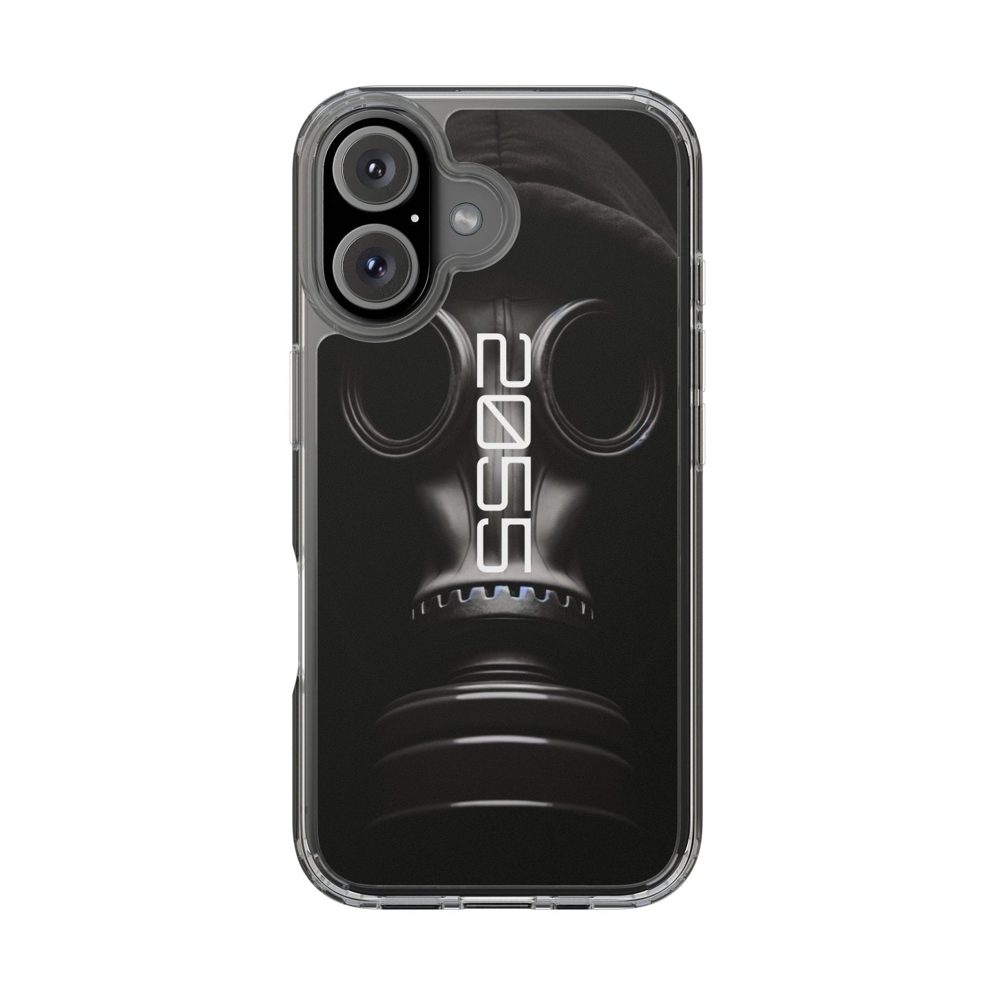 Phone Case Dystopian Gas Mask Design