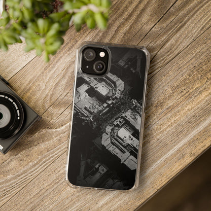 Stylish Magnetic Clear Impact Cases for iPhone, Heavy-Duty Protection, Customized Cases, Tech Lover Gift, Trendy Phone Accessories