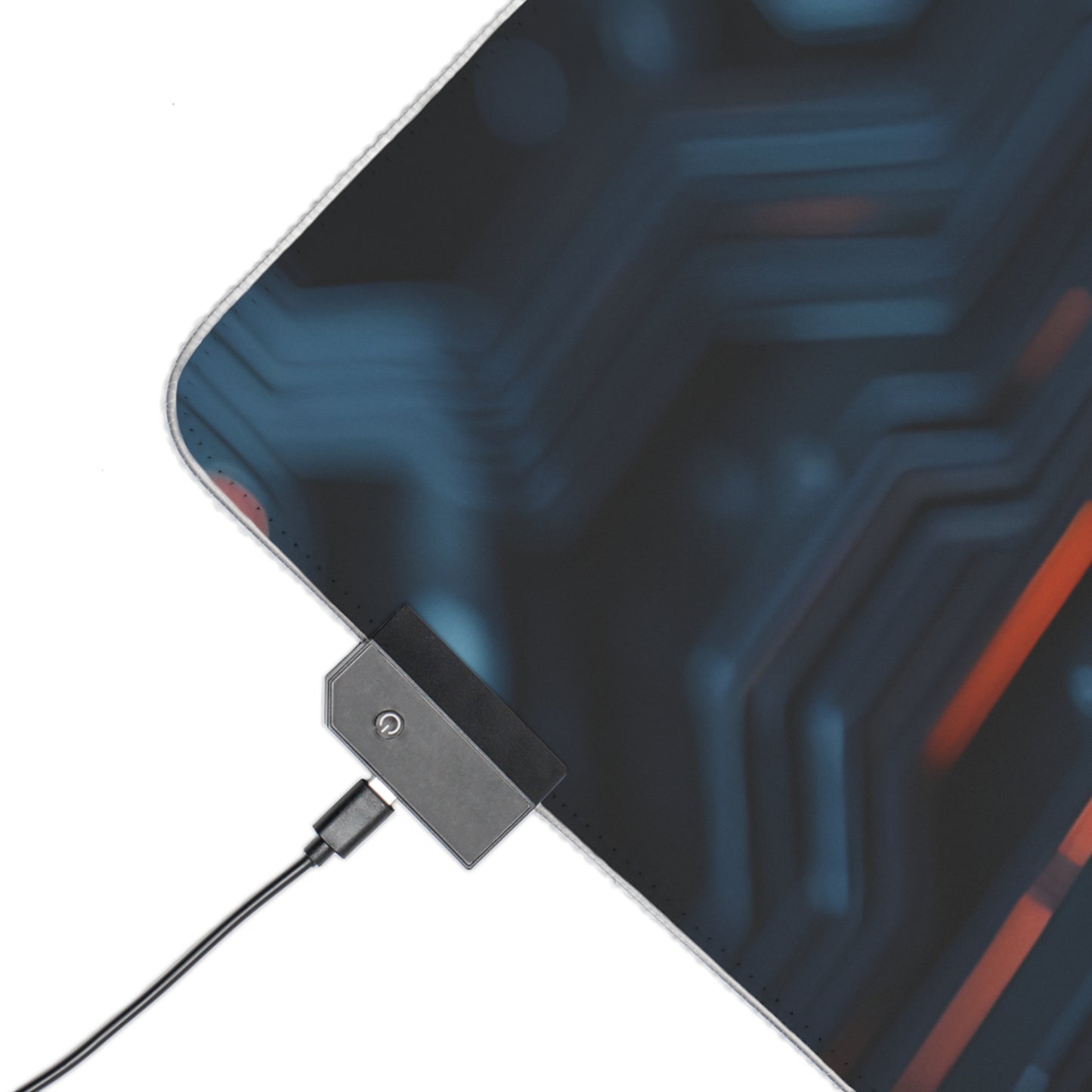 Gaming Mouse Pad with Abstract Cyber Design