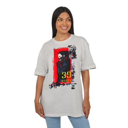 Artistic Oversize Tee featuring Bold Graphic Design, Unisex Heavyweight T-Shirt