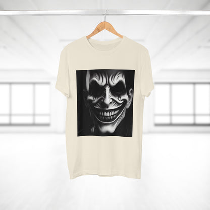 Creepy Clown Unisex T-Shirt - Unisex Graphic Tee for Halloween, Horror Fans, Costume Party, Unique Gift Idea, Spooky Apparel