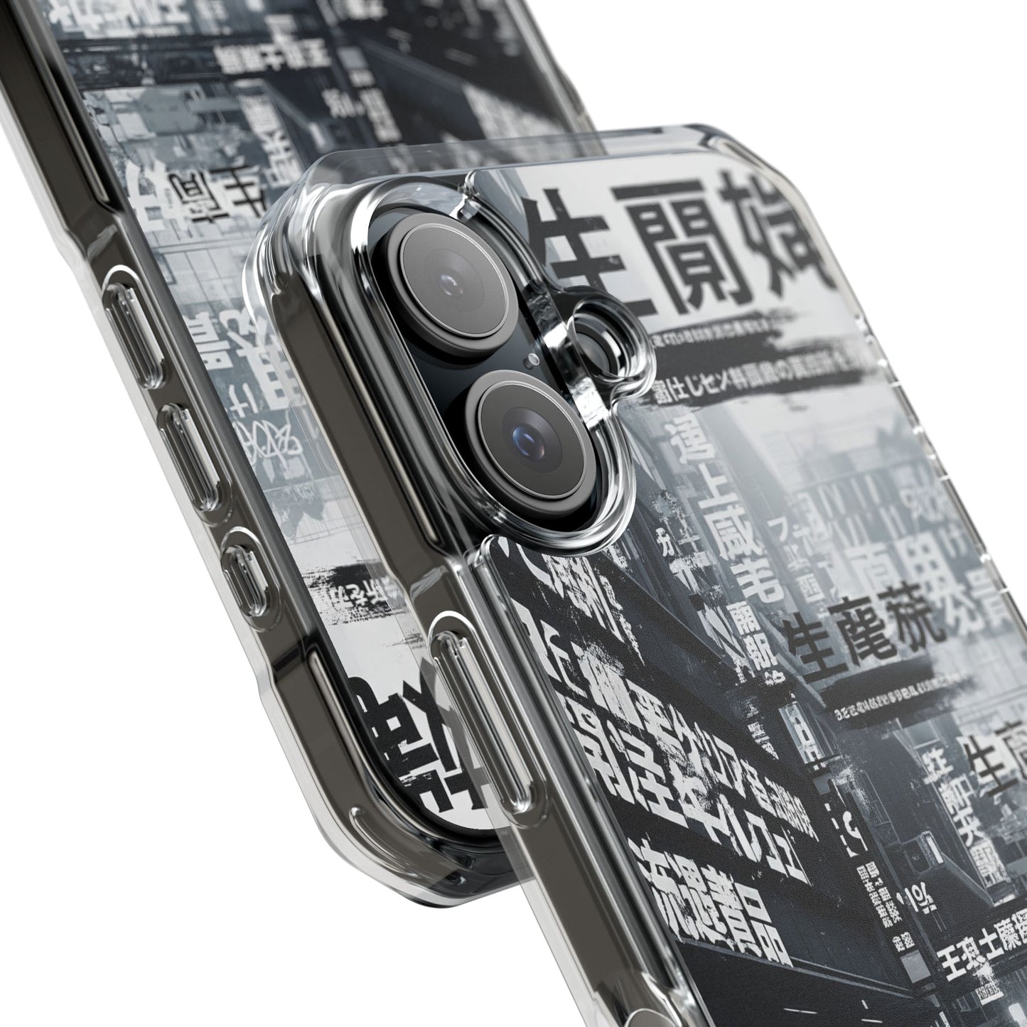 Stylish Magnetic Clear Impact Cases, Phone Protection, Urban Aesthetic, Gift for Tech Lovers, Summer Vibes, Trendy Accessories