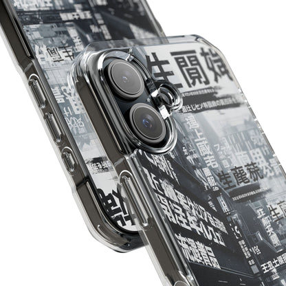 Stylish Magnetic Clear Impact Cases, Phone Protection, Urban Aesthetic, Gift for Tech Lovers, Summer Vibes, Trendy Accessories