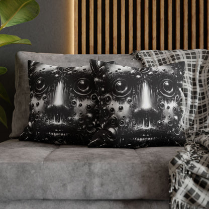 Funky Geometric Pillowcase, Modern Home Decor, Unique Throw Pillow Cover, Artistic Cushion Cover, Gift for Art Lovers