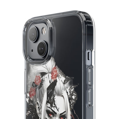 Mystical Warrior Clear Phone Case - Stylish & Protective