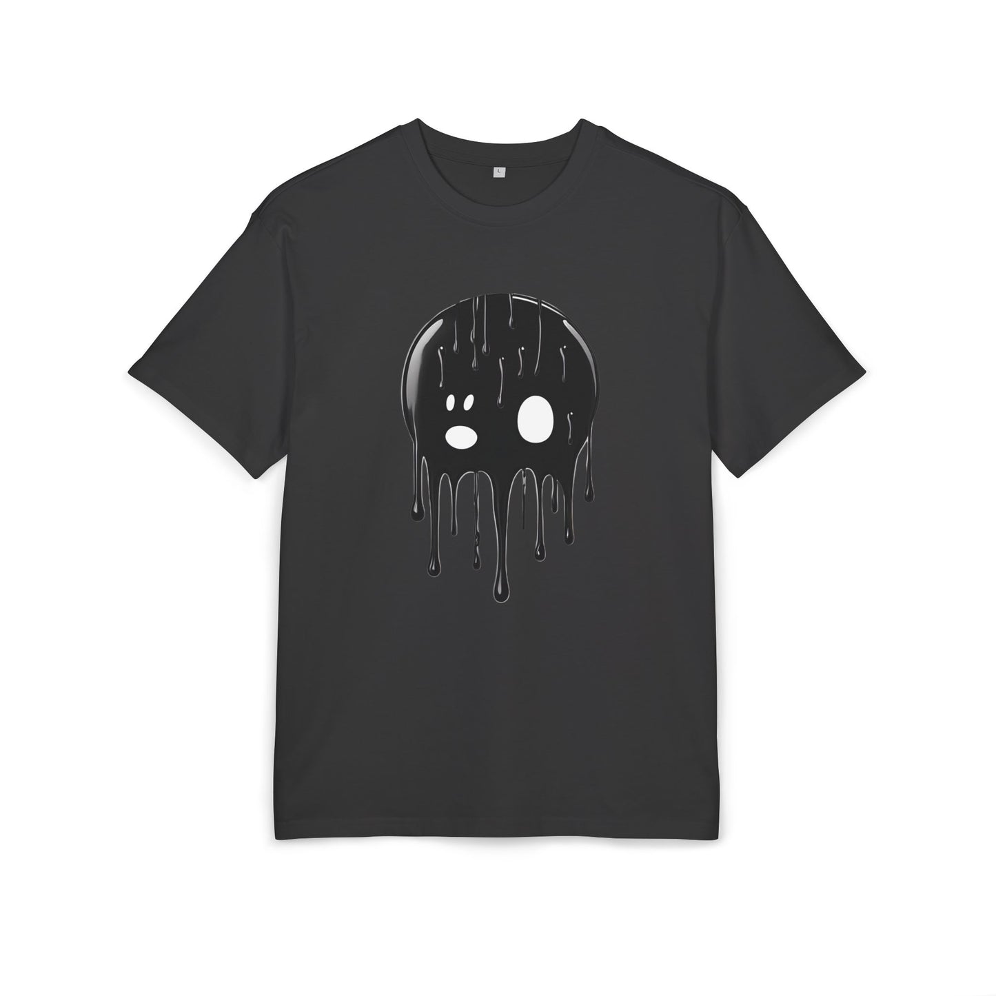 Edgy Skull Graphic Unisex Heavy Oversize Tee