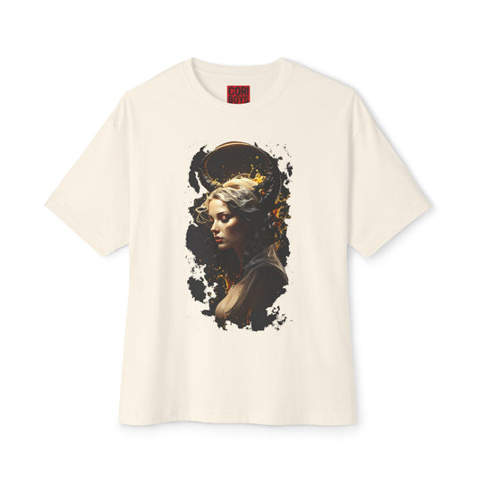 Artistic Oversized Tee with Abstract Portrait, Unisex Graphic Tee, Casual Streetwear, Perfect Gift for Art Lovers, Unique Summer Shirt