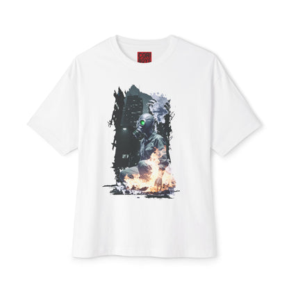 Cool Graffiti Monster Tee, Unisex Boxy T-Shirt, Streetwear Fashion, Graphic Tee, Unique Urban Style