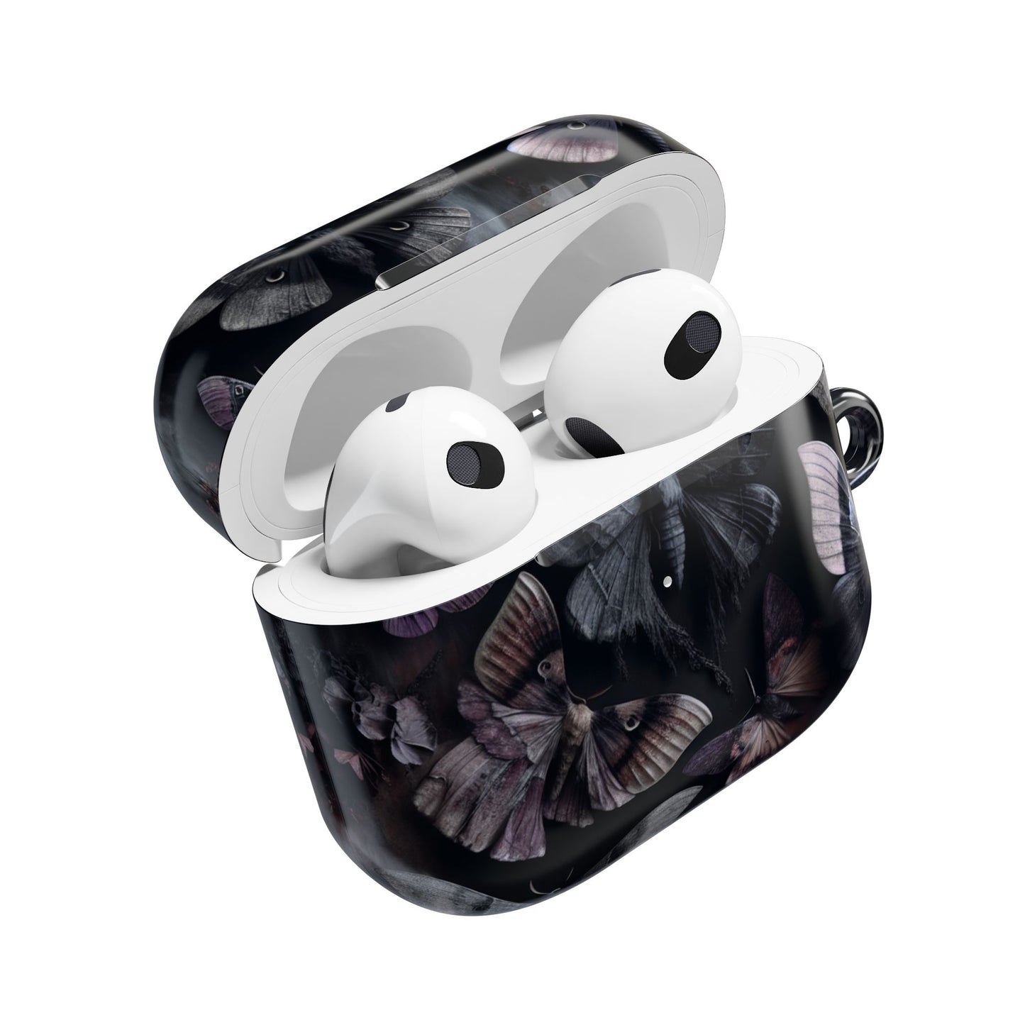 Dark Moths Gothic AirPod Cases, Stylish Protection, Gift for Music Lovers, Trendy Accessories, Unique Designs for Any Occasion