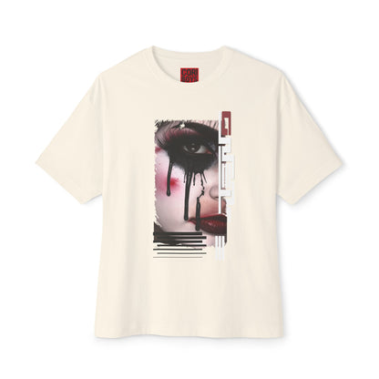 Artistic Oversized Tee - Bold Abstract Design, Streetwear, Casual Style, Unique Gift, Graphic Tee