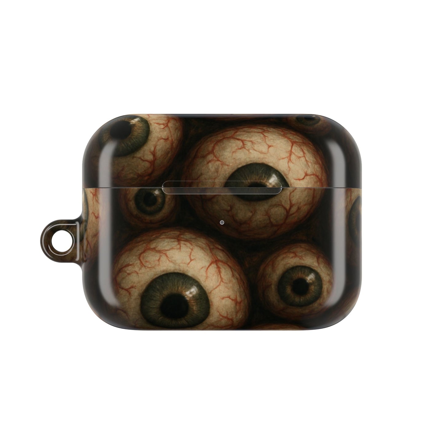 Unique Eyeball AirPod Case, Quirky Phone Accessory, Halloween Gift, Weird Aesthetic Decor, Eye Pattern Tech Case