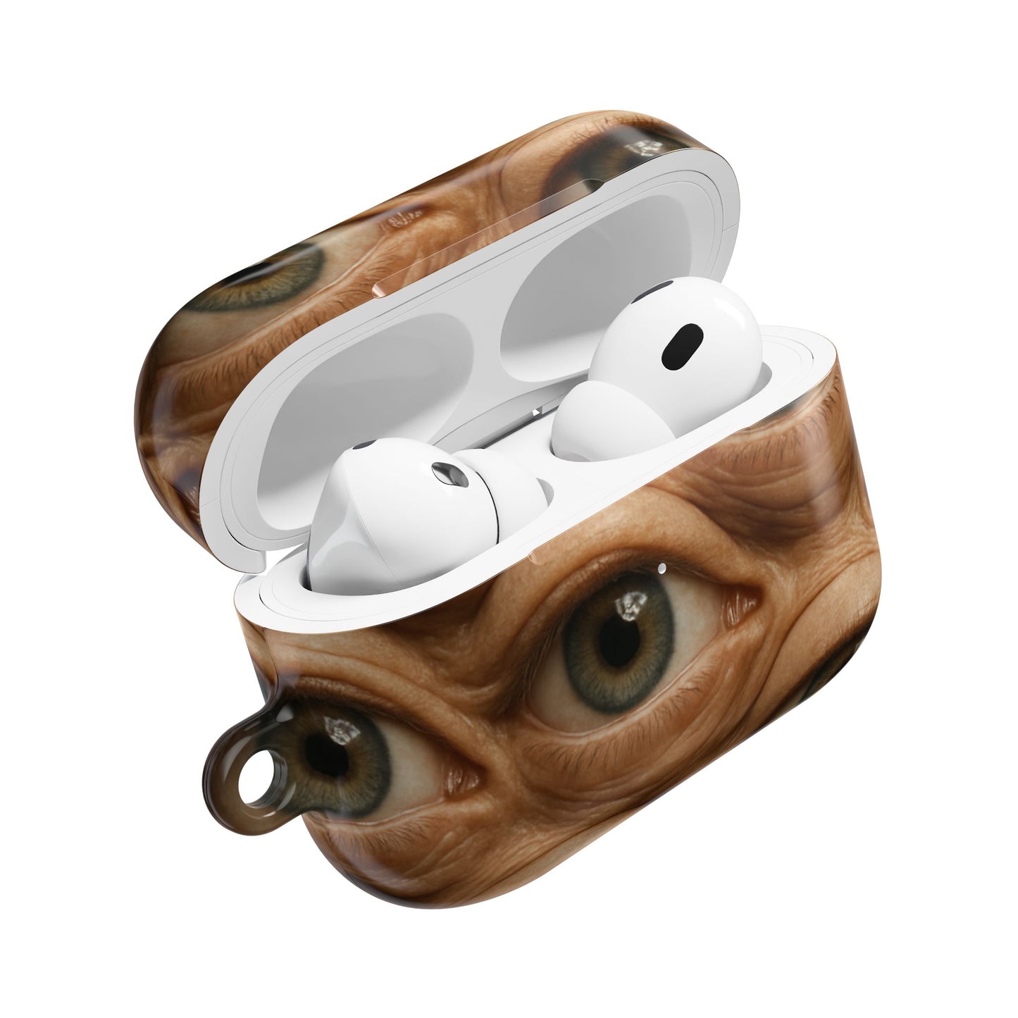 Unique Eye Pattern AirPod Case, Quirky AirPod Cover, Gift for Tech Lovers, Trendy Accessories, Fun Gadget Protection