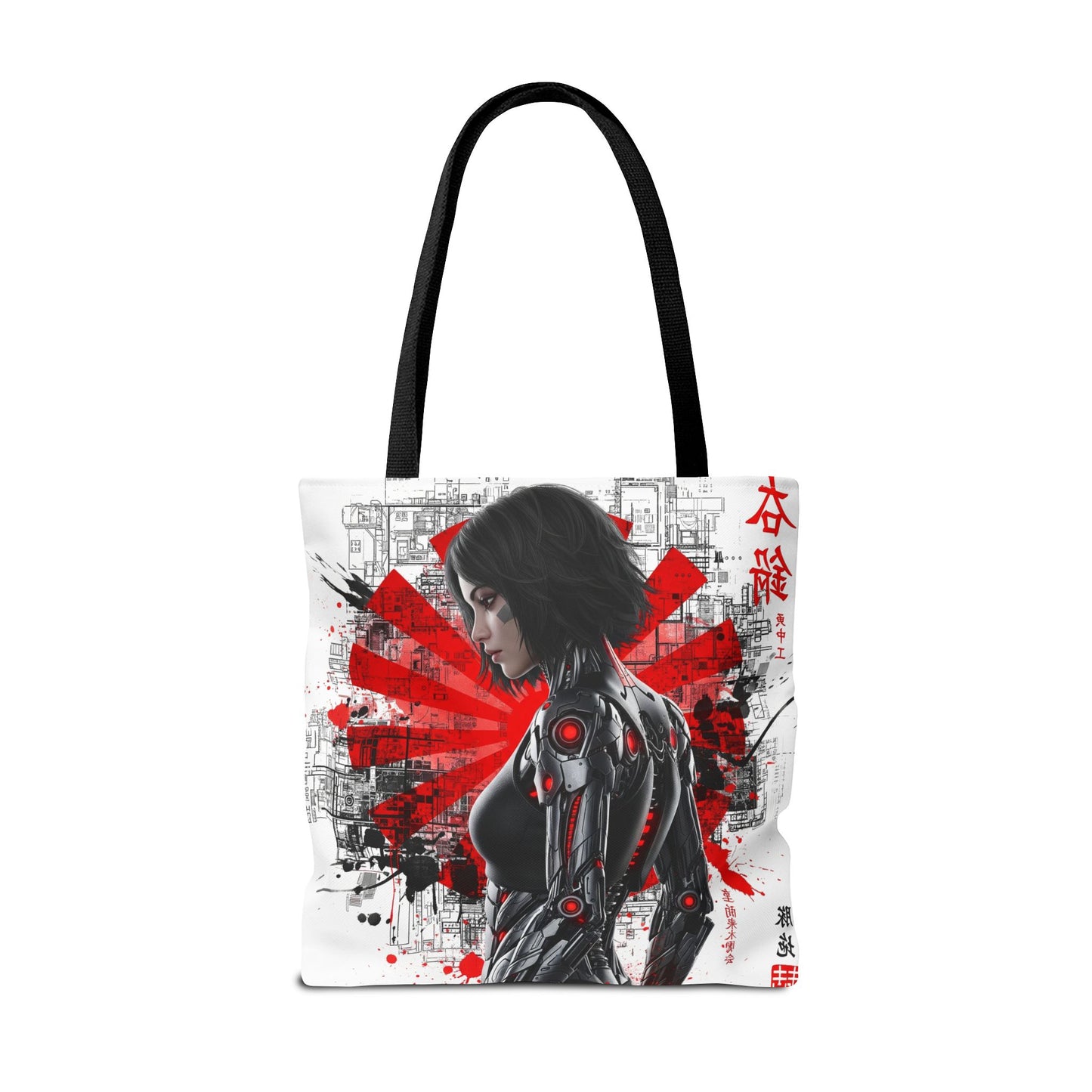 Futuristic Anime Tote Bag - Stylish, Unique, and Perfect for Everyday Use, Gifts for Anime Fans, Shopping, Beach, and Gym