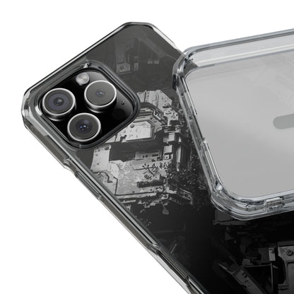 Stylish Magnetic Clear Impact Cases for iPhone, Heavy-Duty Protection, Customized Cases, Tech Lover Gift, Trendy Phone Accessories