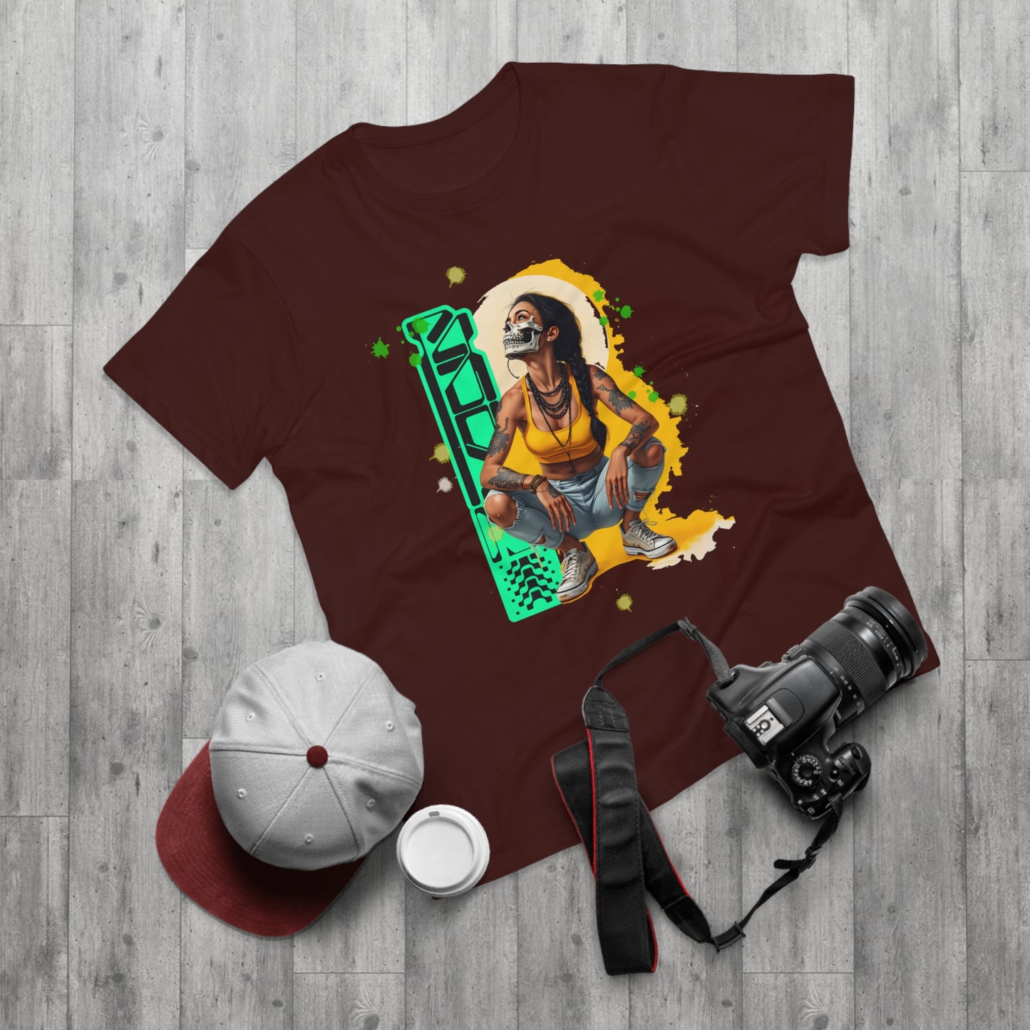 Vibrant Graphic Unisex T-Shirt, Casual Wear, Street Style, Gift for Him, Graphic Tee, Music Festival Shirt