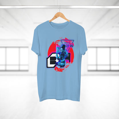 Futuristic Graphic Tee, Urban Outfit, Cyberpunk Style T-shirt, Men's Streetwear, Casual Wear, Gift for Tech Lovers