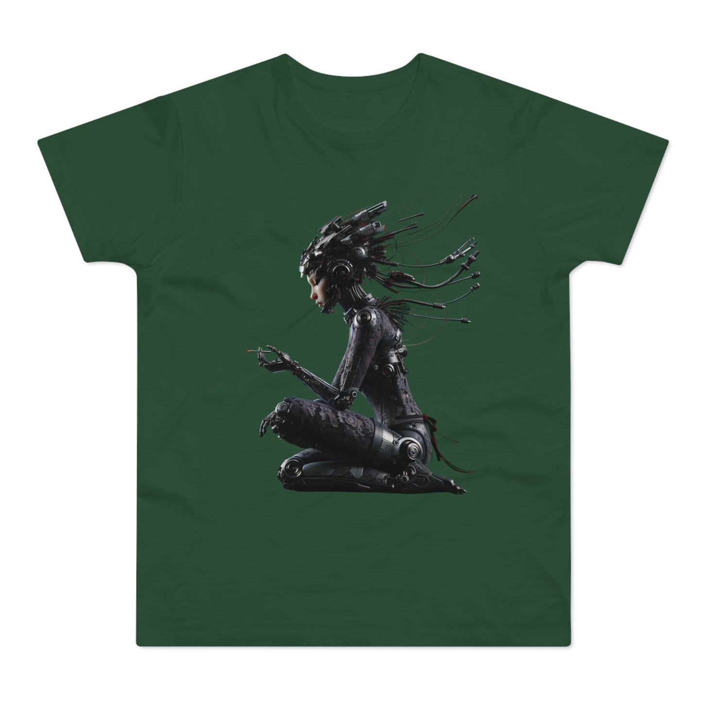 Futuristic Cyberpunk Unisex T-Shirt - Unique Graphic Tee