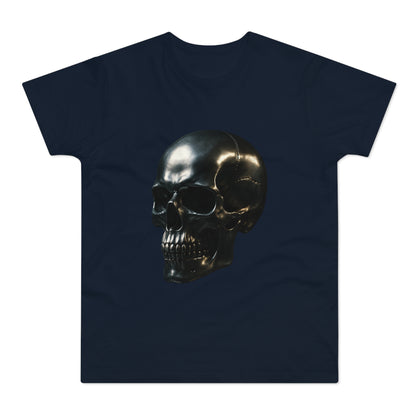 Gothic Skull Unisex T-Shirt, Edgy Graphic Tee, Halloween Apparel, Men's Casual Wear, Gift for Him