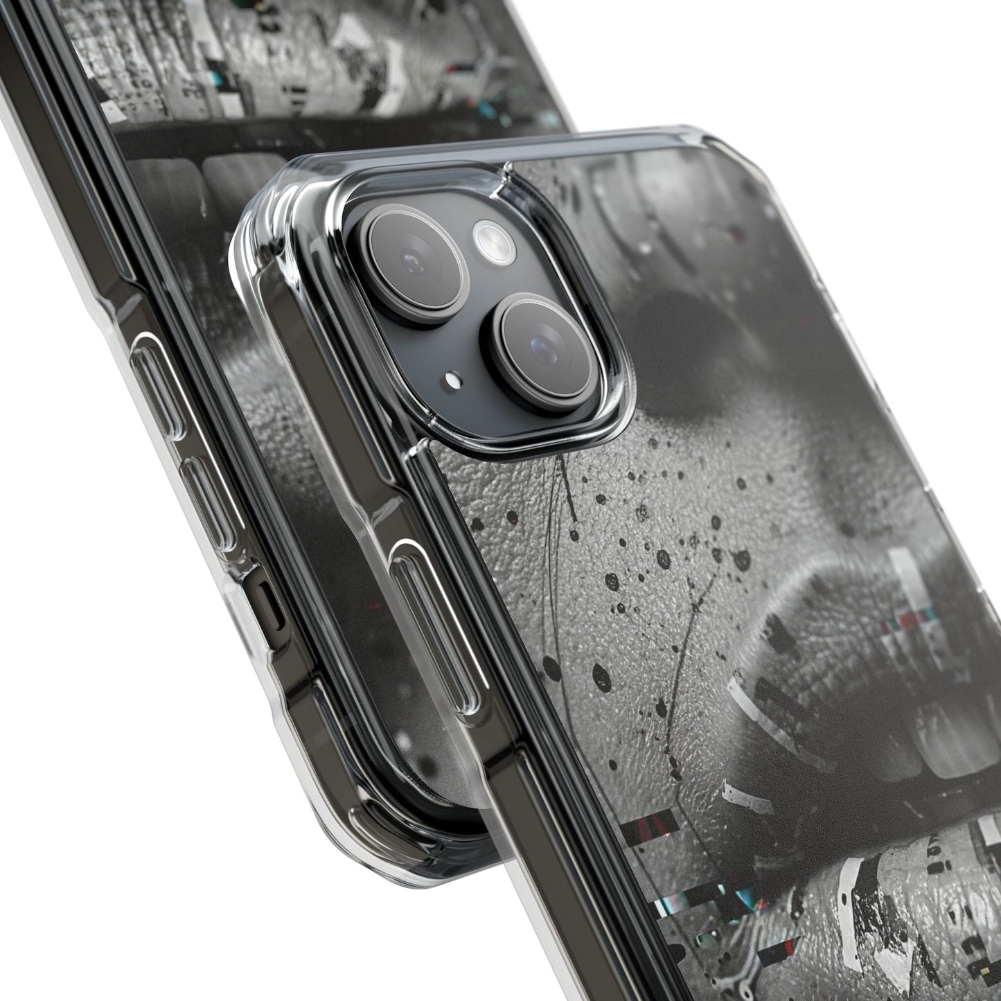 Magnetic Clear Impact Phone Case for Stylish Protection, Urban Aesthetic, Trendy Gift, Phone Accessories, Personalized Present