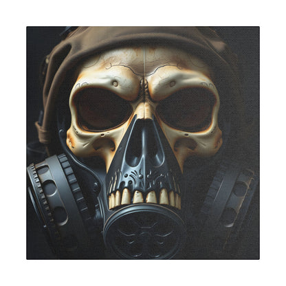 Gothic Skull Wall Art, Edgy Home Decor, Unique Gift, Fantasy Artwork, Statement Piece, Industrial Style