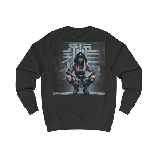 Street Art Unisex Sweatshirt - Urban Casual Wear, Graphic Sweatshirt, Hip Hop Style, Trendy Gift, Everyday Fashion