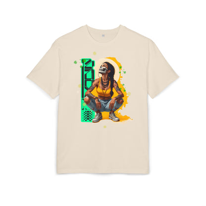 Vibrant Artistic Oversize Tee, Unisex Graphic Tee, Streetwear Fashion, Cool Casual Wear, Unique Art Inspired Shirt