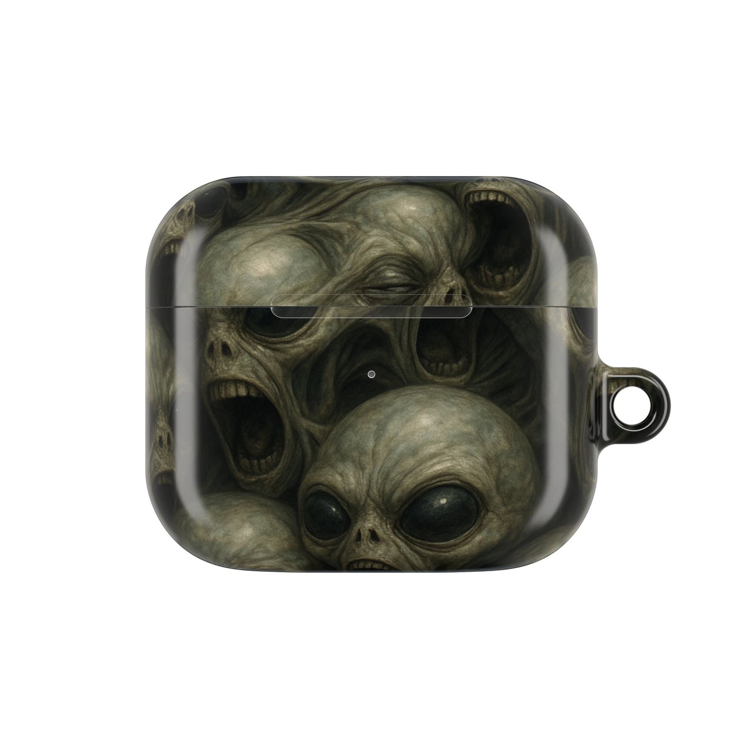 Alien-Themed AirPod Case, Unique Gift for Sci-Fi Lovers, Cool Accessory for Music Enthusiasts, Perfect for Halloween, Collectible