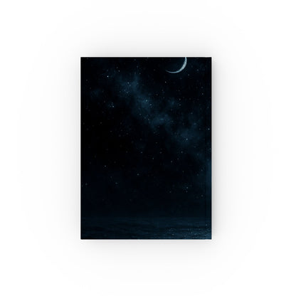 Astronaut Moon Journal - Cosmic Note Book, Starry Sky Diary, Space Themed Gift, Personal Journal, Writing Planner