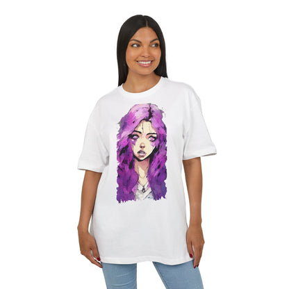 Artistic Oversize Tee - Stylish Women’s Graphic Tee, Casual Streetwear Top, Gift for Her, Unique Art Apparel, Trendy Everyday Wear
