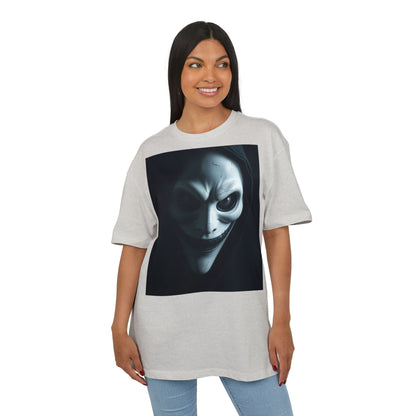 Spooky Graphic Unisex Oversized Tee, Halloween Shirt, Horror Aesthetic Tee, Statement Tee for Parties, Casual Wear, Gift Idea