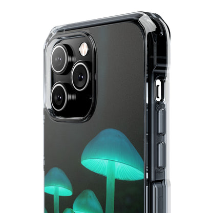 Glowing Mushroom iPhone Case, Unique Cellphone Protector, Gift for Nature Lovers, Eco-Friendly Tech Accessory