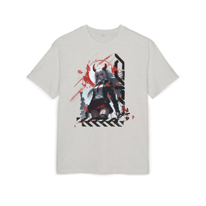 Unique Graphic Loose Fit Tee, Oversized T-Shirt, Streetwear Style, Trendy Casual Wear, Gift for Anime Lovers, Art-Inspired Fashion