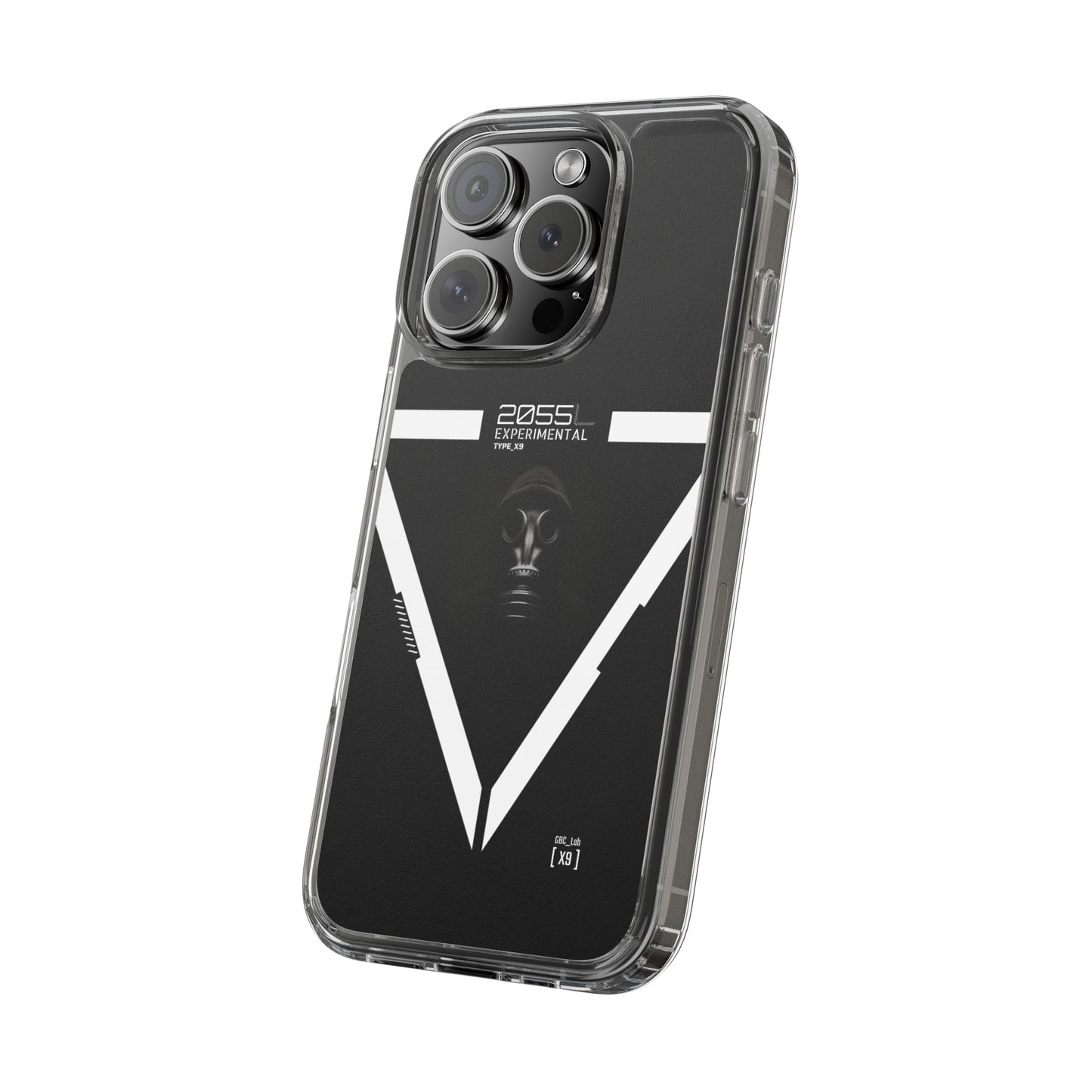 Clear Phone Case - Cyber Design Print